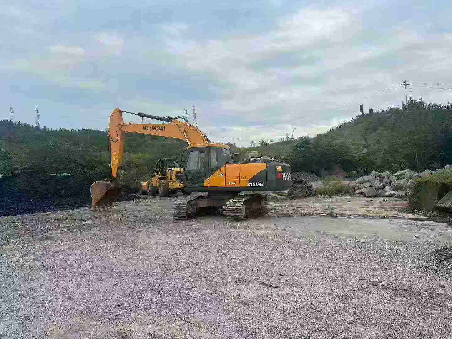 Used Hyundai R215VSN Excavator 2018 Model