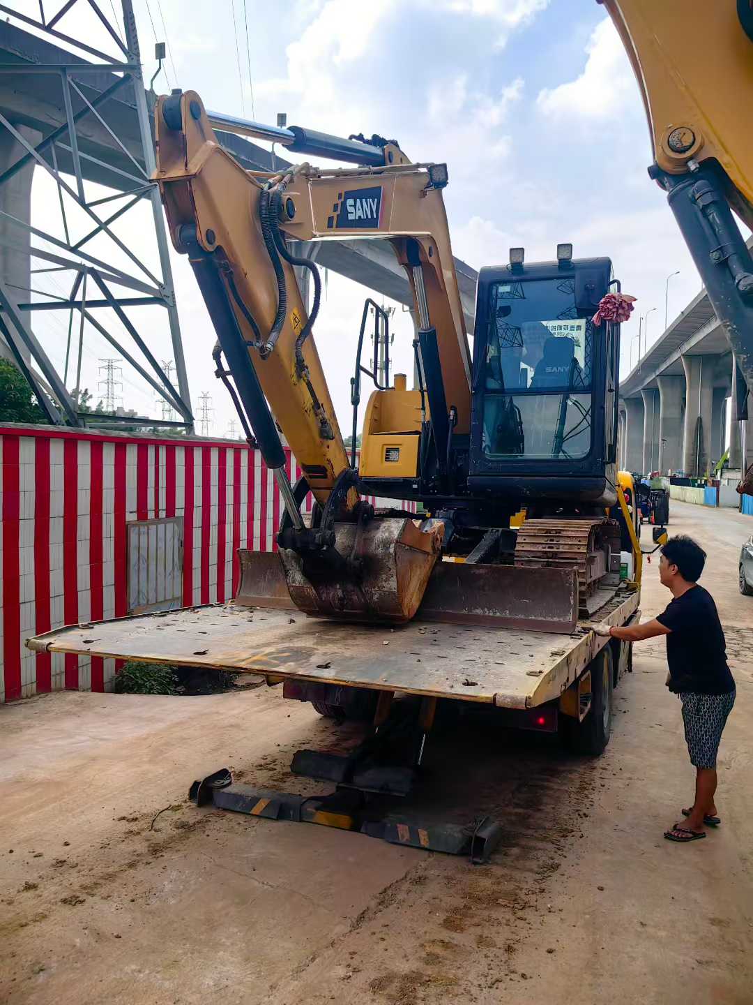 Used Sany SY70C Excavator 2022 Model