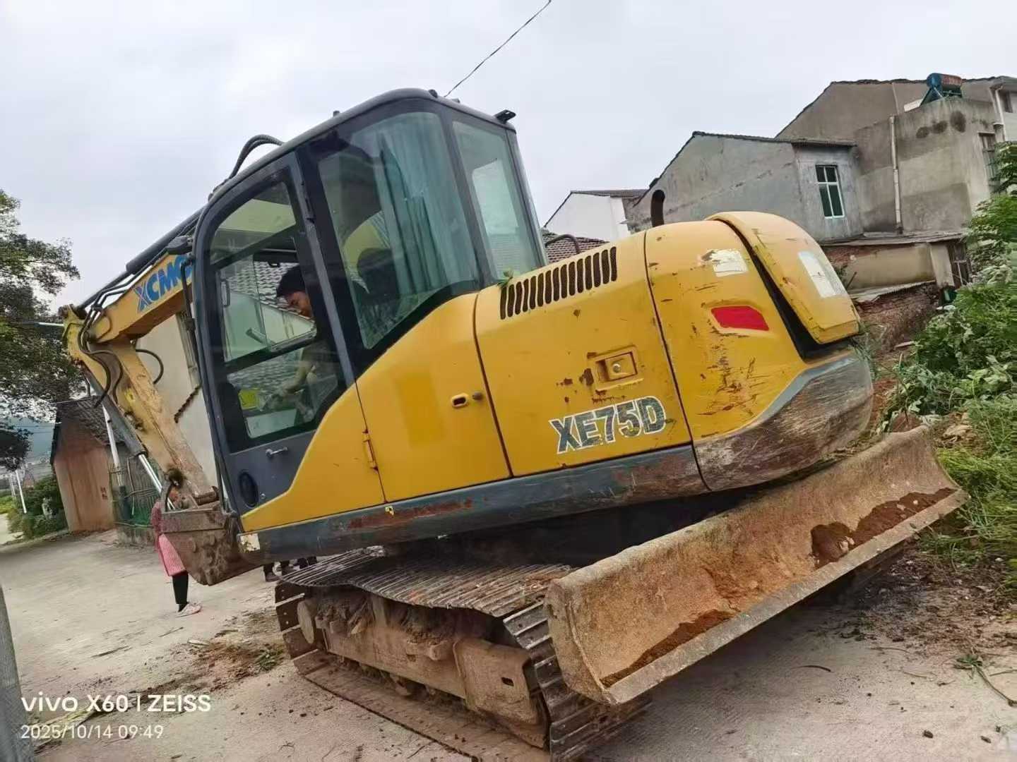 Used XCMG XE75C Excavator 2017 Model