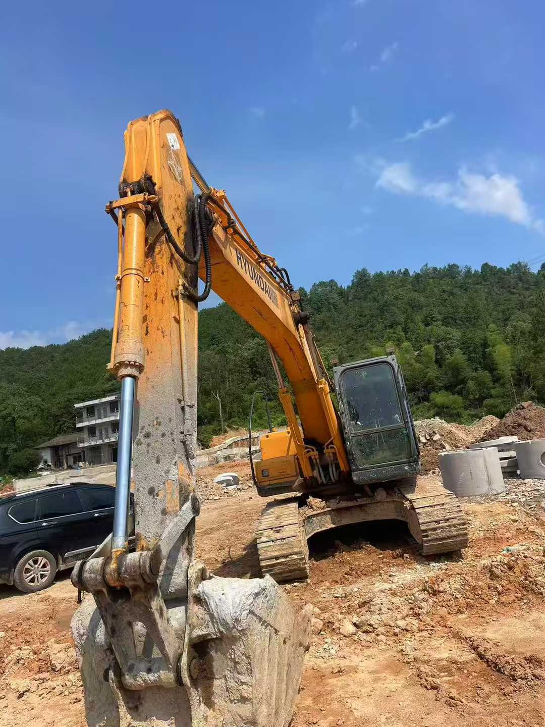 Used Hyundai R215-7 Excavator 2016 Model / 2