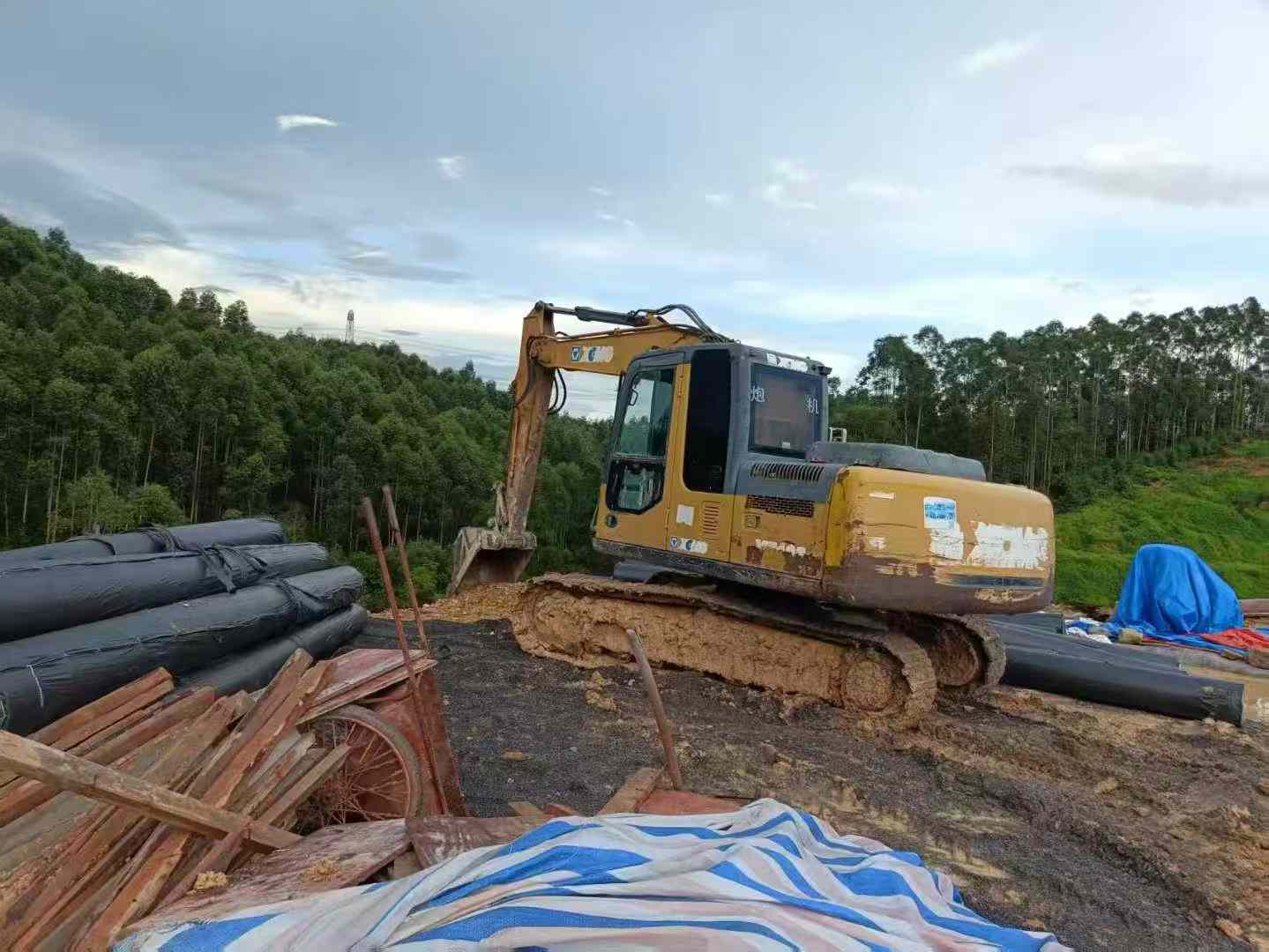 Used XCMG XE135GA Excavator 2015 Model