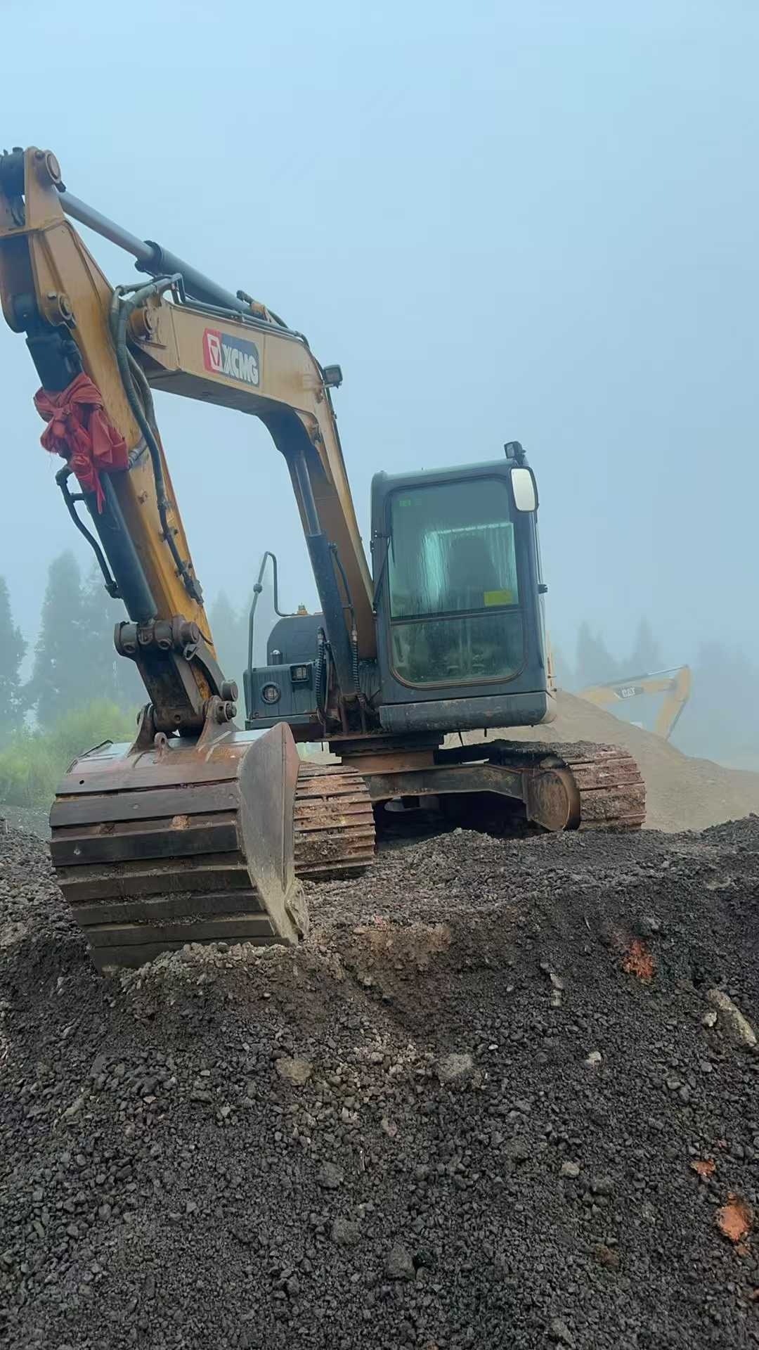 Used XCMG XE75WD Excavator 2021 Model