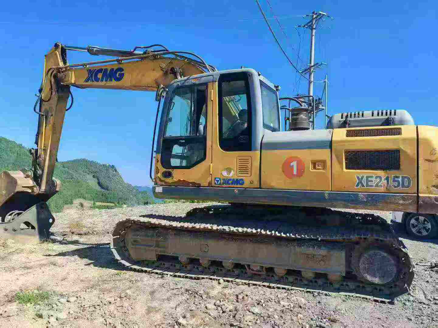 Used XCMG XE215D Excavator 2016 Model