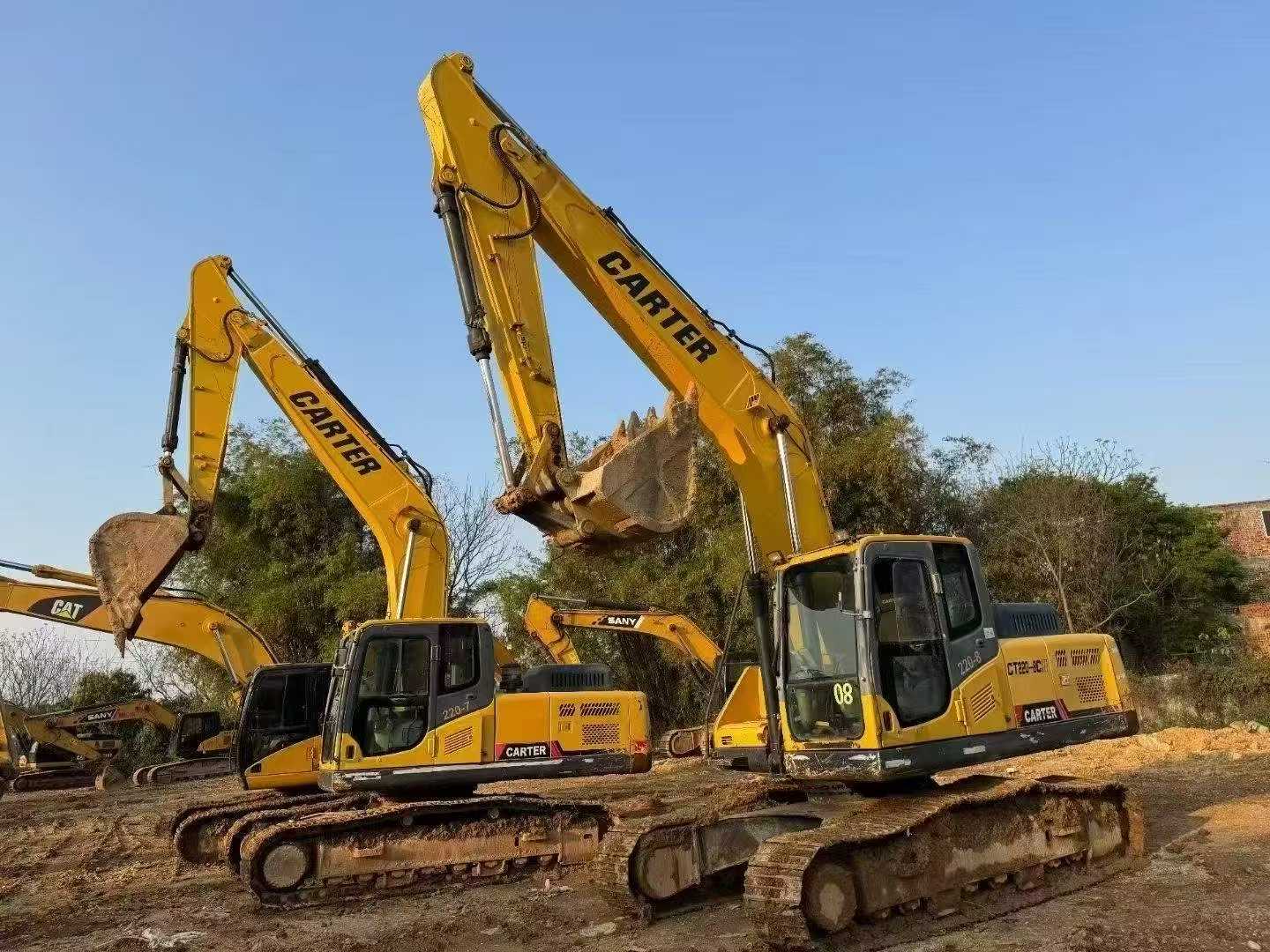 Used Caterpillar CT220 Excavator 2017 Model