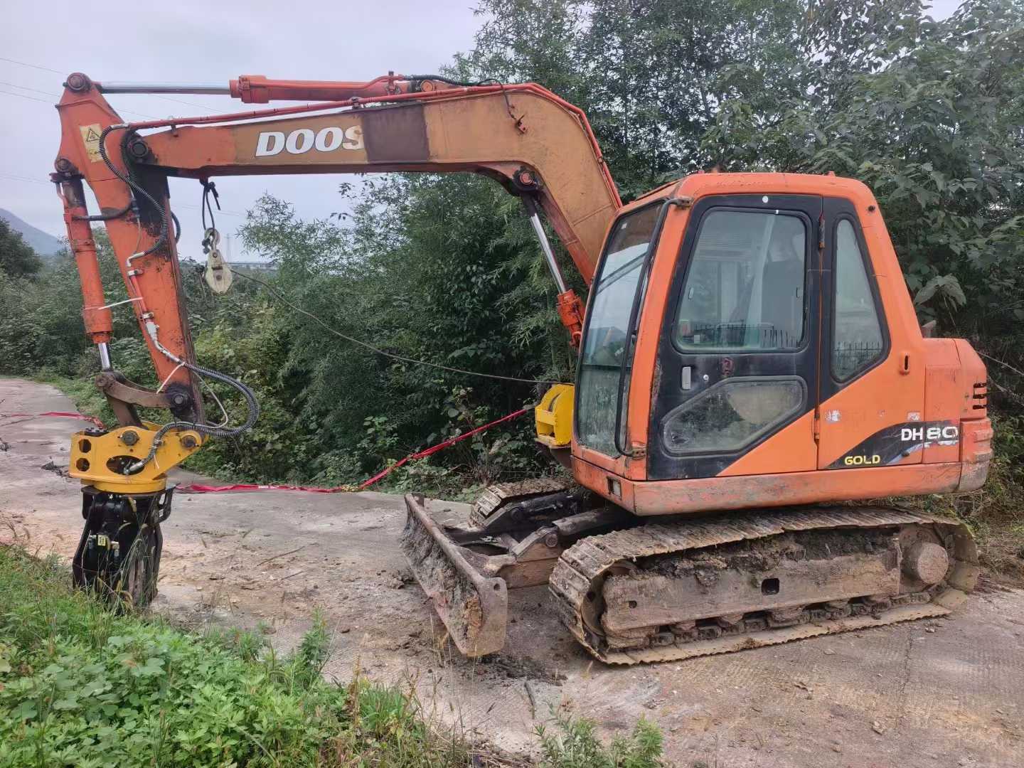 Used Doosan DX80 Excavator 2016 Model / 3