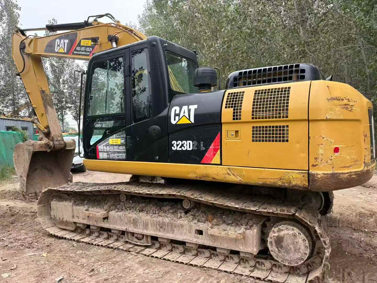 Used Caterpillar 323D2L Excavator 2017 Model