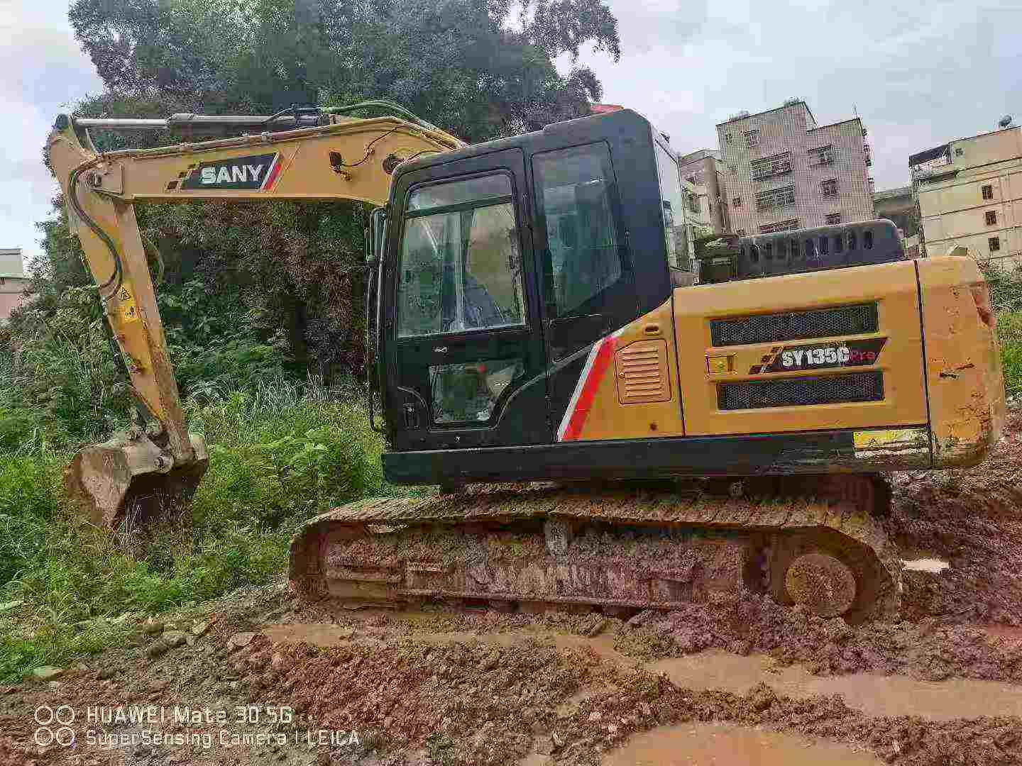 Used Sany SY135 Excavator 2021 Model