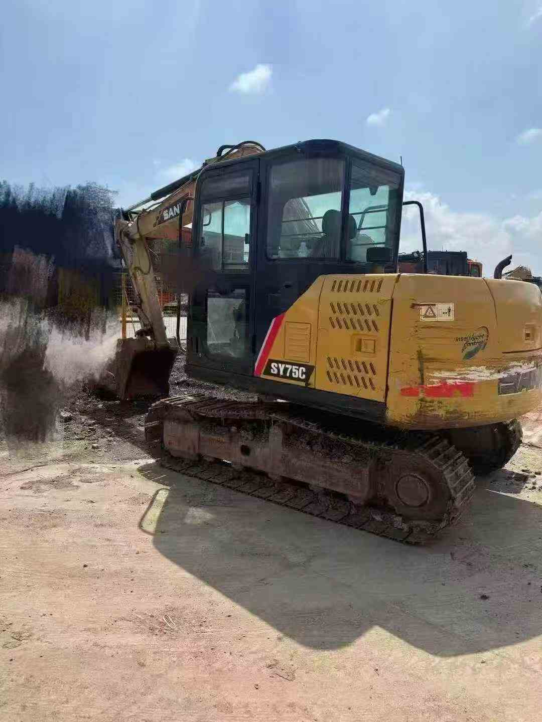 Used Sany SY75 Excavator 2014 Model