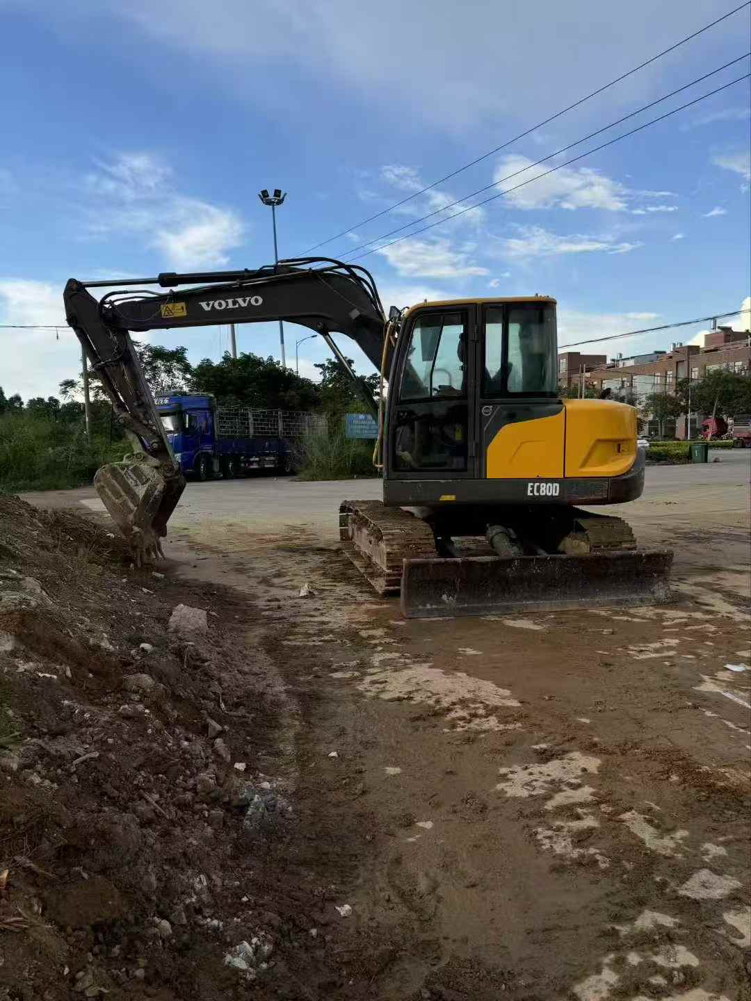 Used Volvo EC80D PRO Excavator 2016 Model / 2