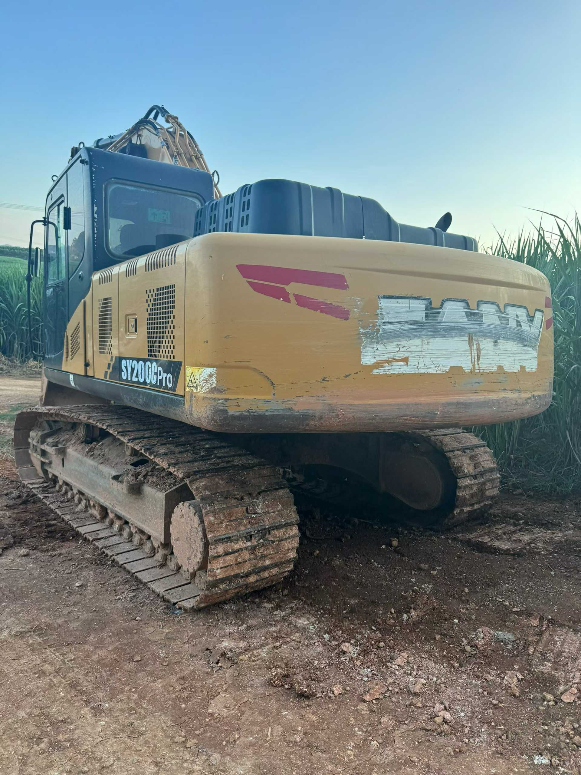 Used Sany SY200H Excavator 2021 Model