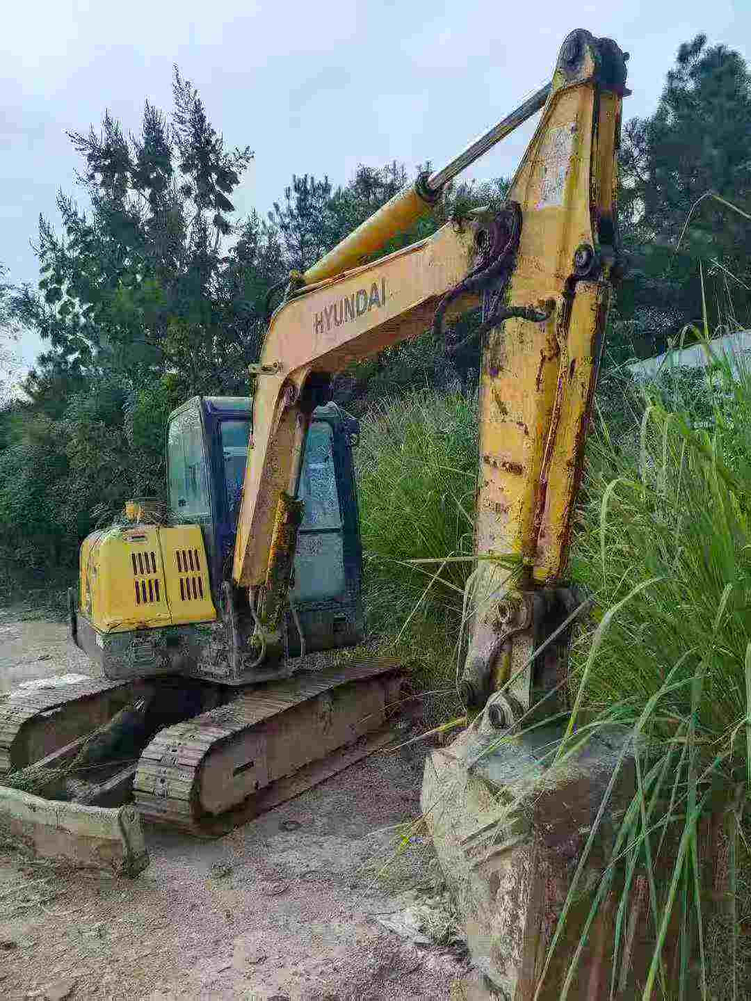 Used Hyundai R60-7 Excavator 2016 Model / 4