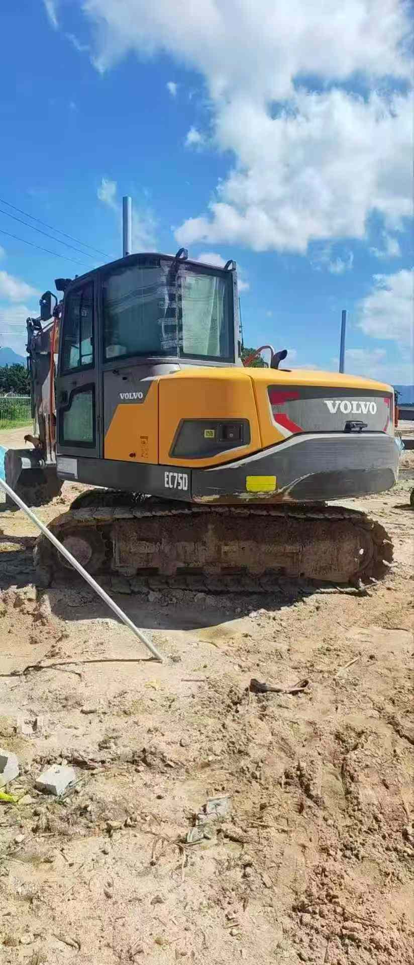 Used Volvo EC75D Excavator 2019 Model / 2
