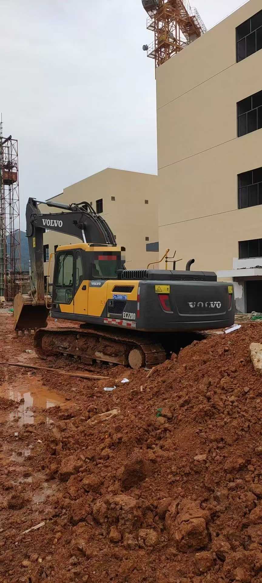 Used Volvo EW210C Excavator 2019 Model / 4