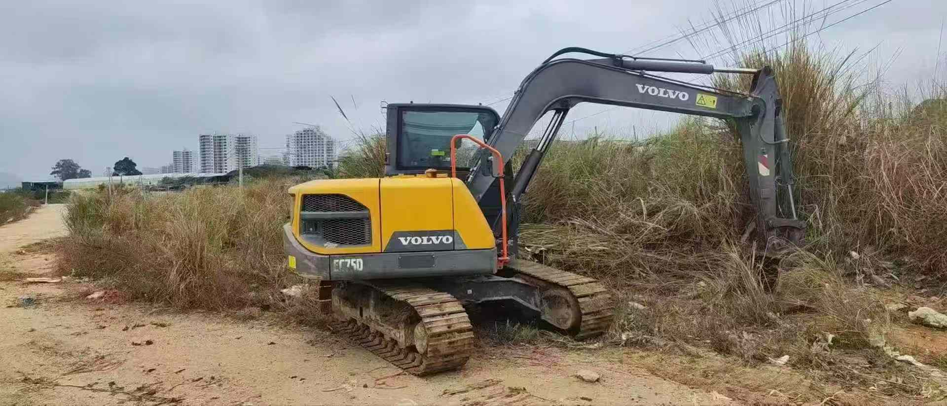 Used Volvo EC75D Excavator 2019 Model