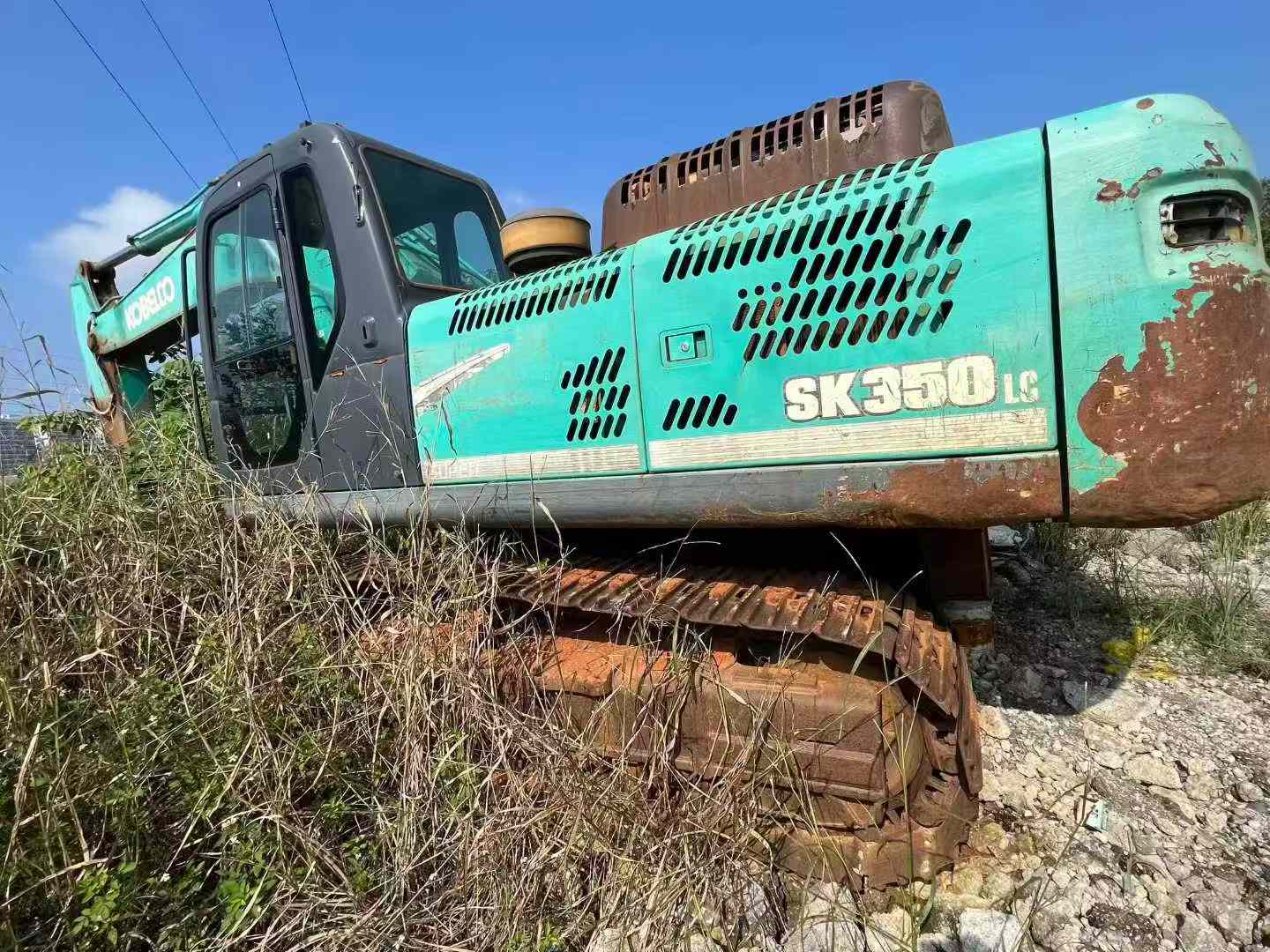 Used Kobelco SK350LC SuperX Excavator 2016 Model / 8