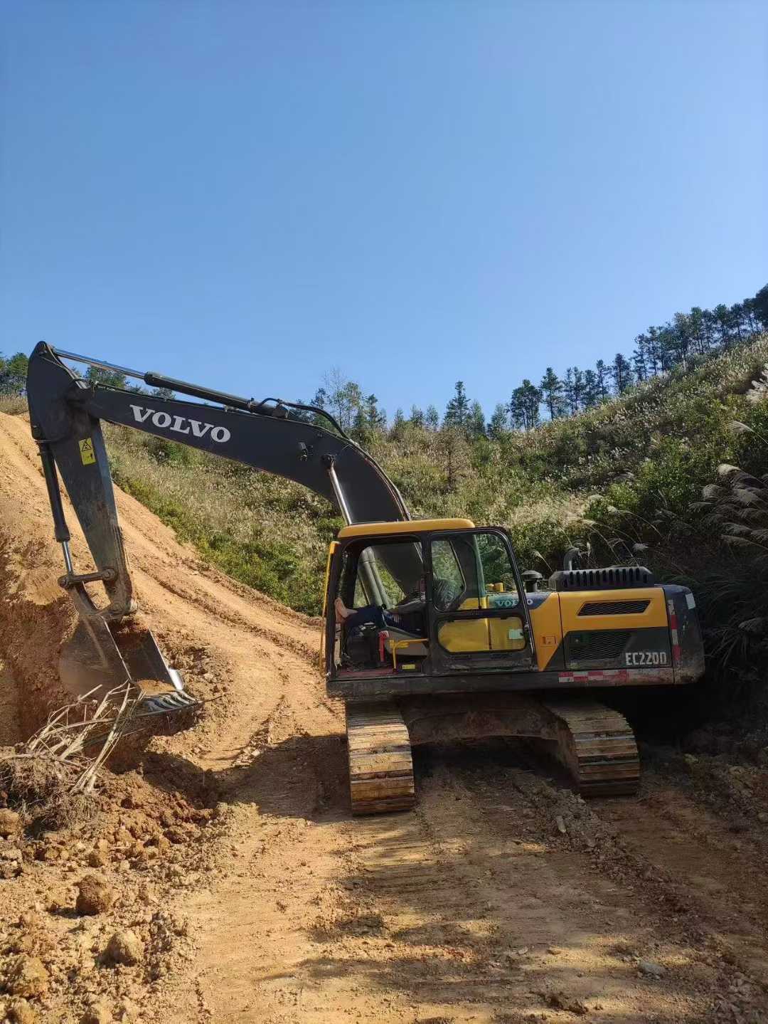 Used Volvo EW210C Excavator 2019 Model