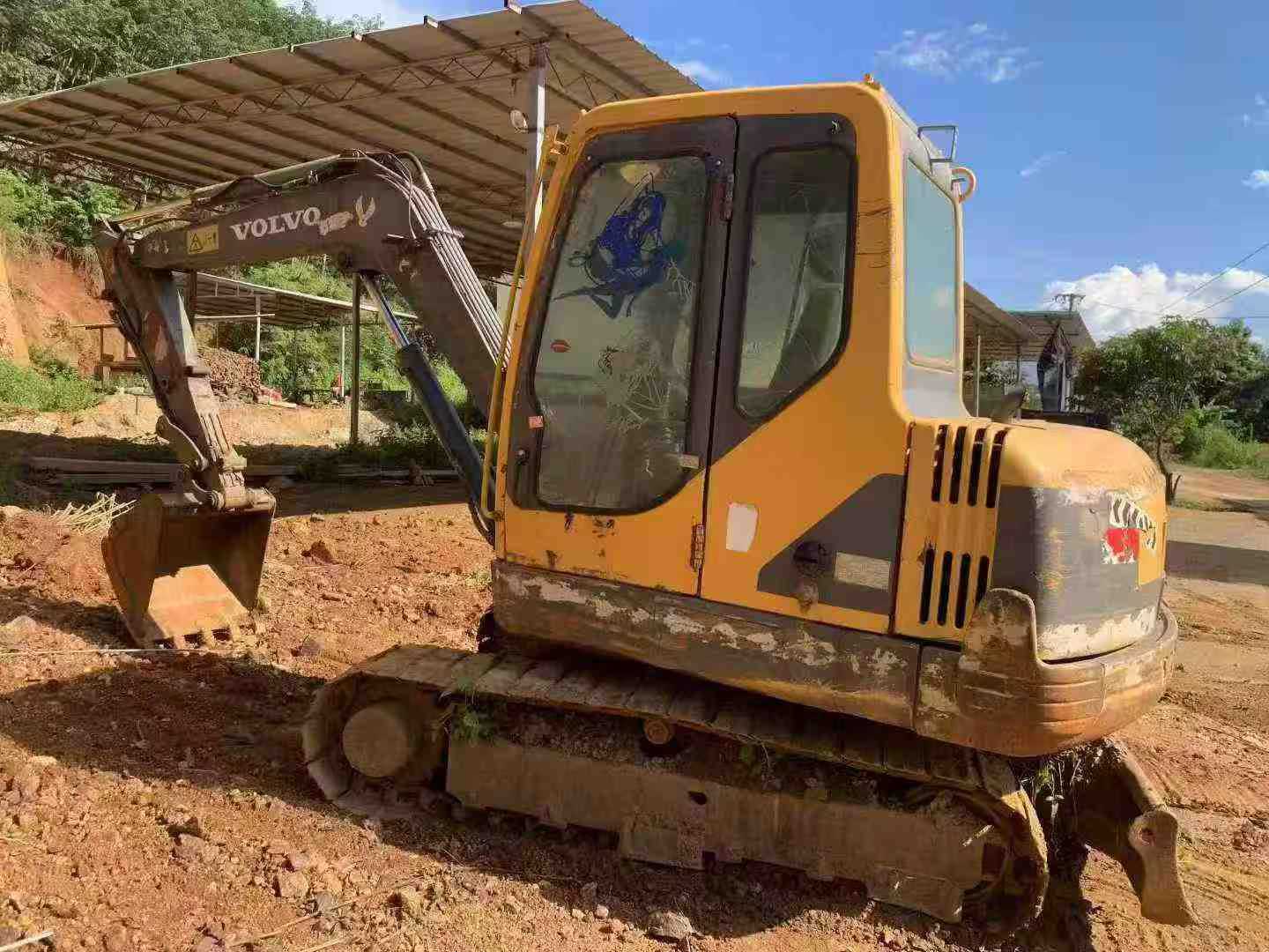 Used Volvo EW55 Excavator 2013 Model