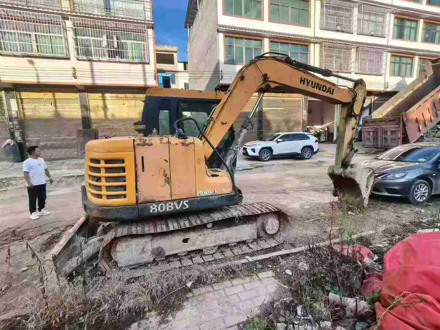 Used Hyundai R75VS Excavator 2018 Model / 8
