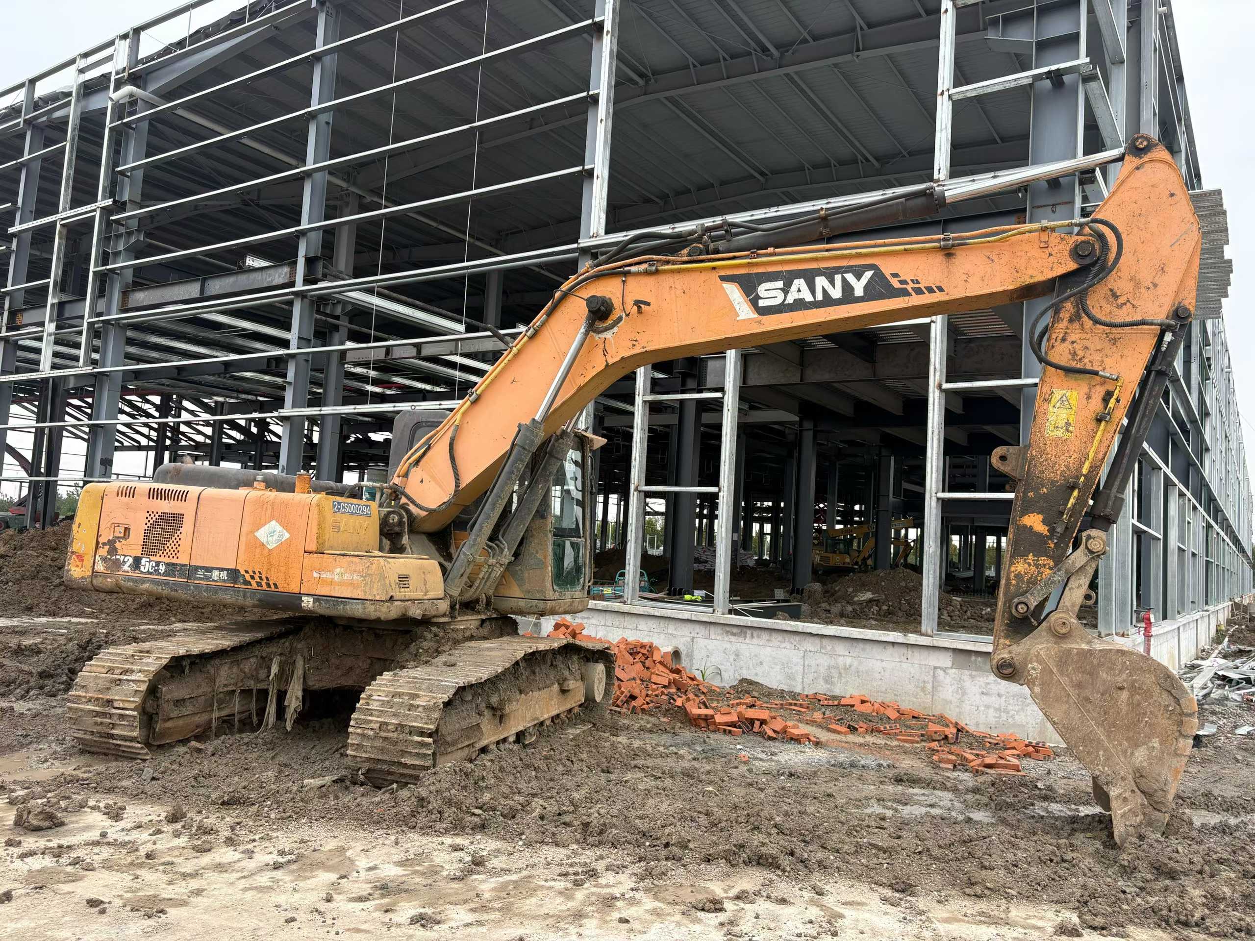 Used Sany SY205H Excavator 2017 Model / 2