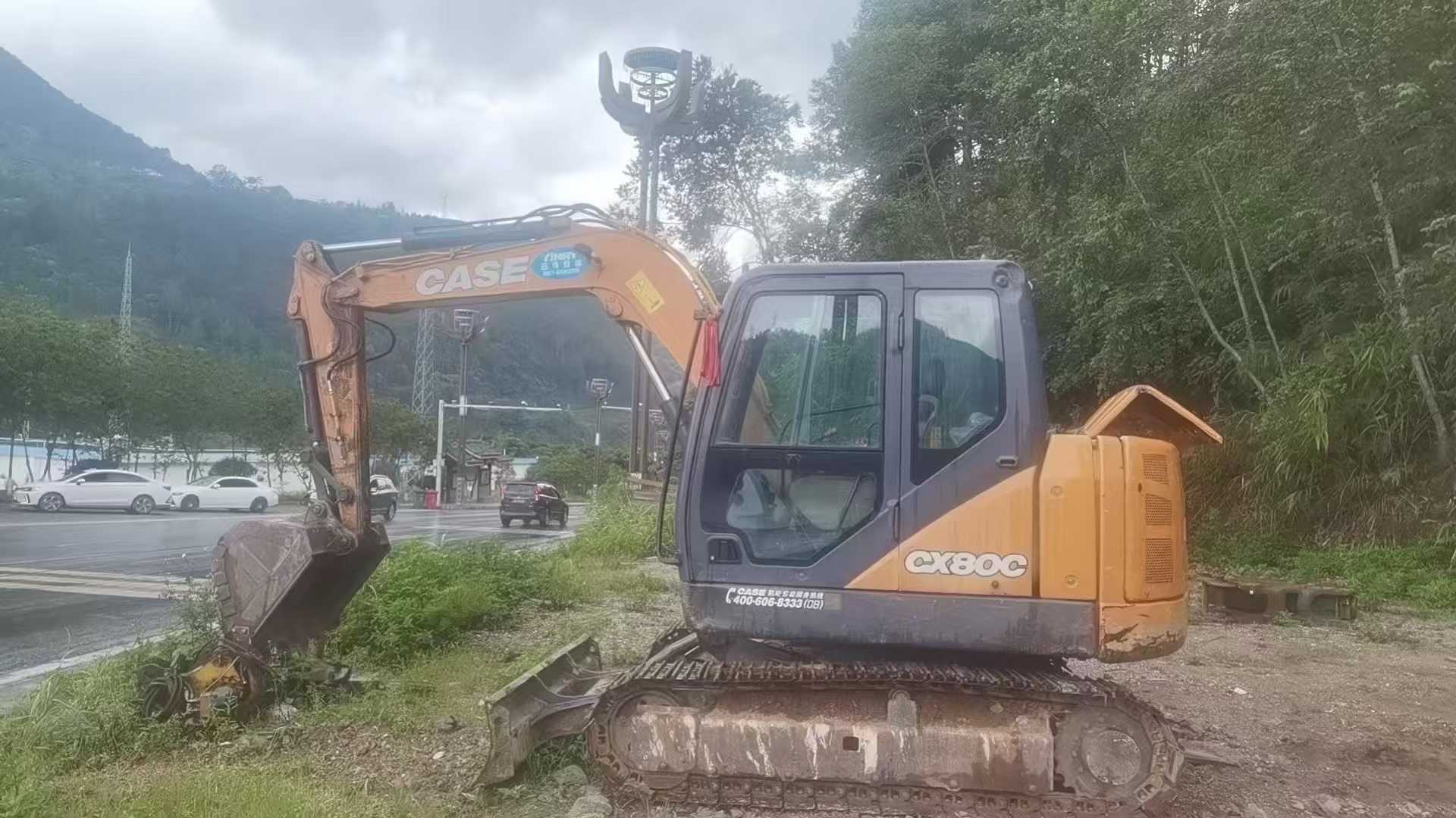 Used Case CX80 Excavator 2018 Model