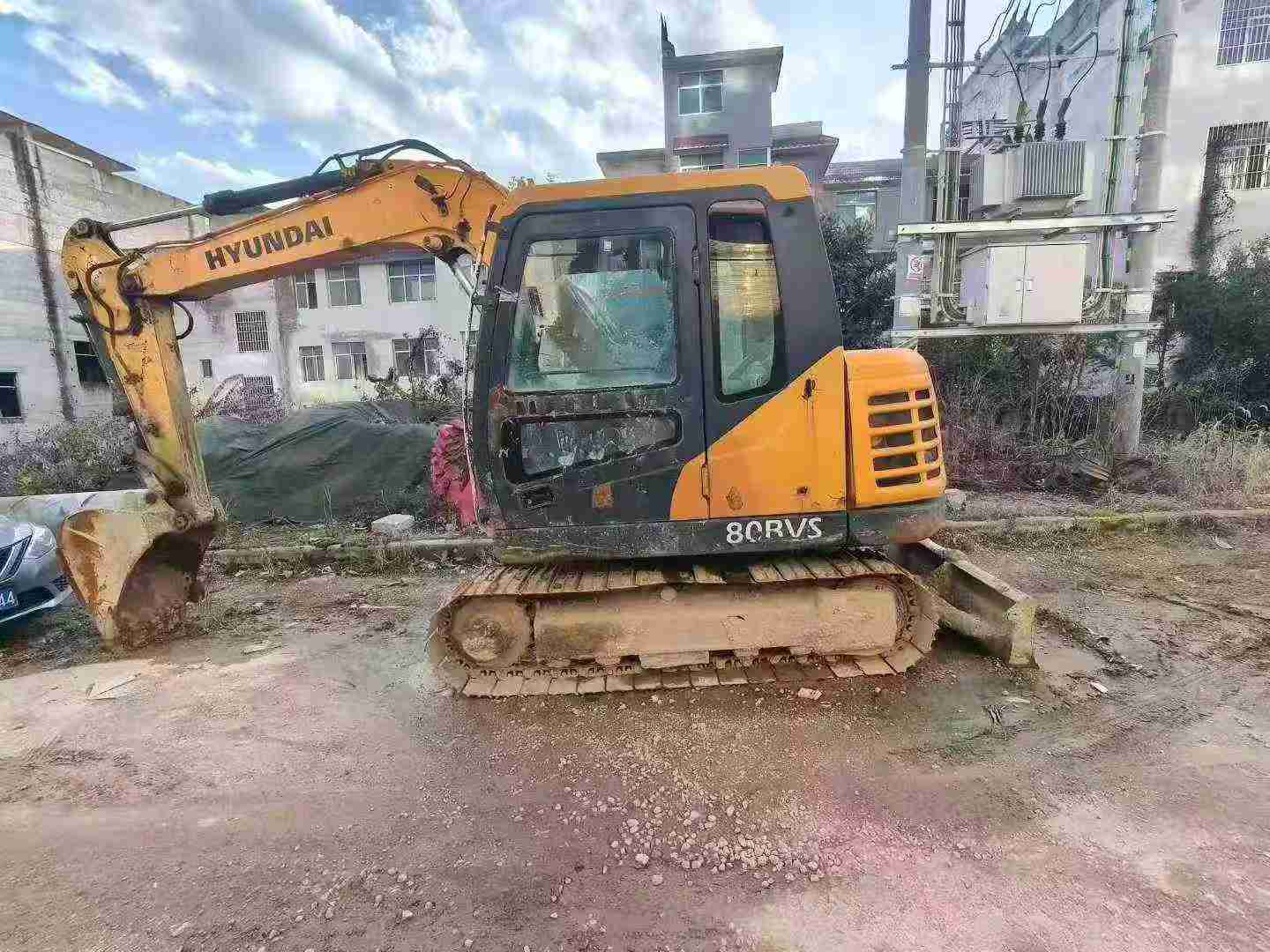 Used Hyundai R75VS Excavator 2018 Model / 9