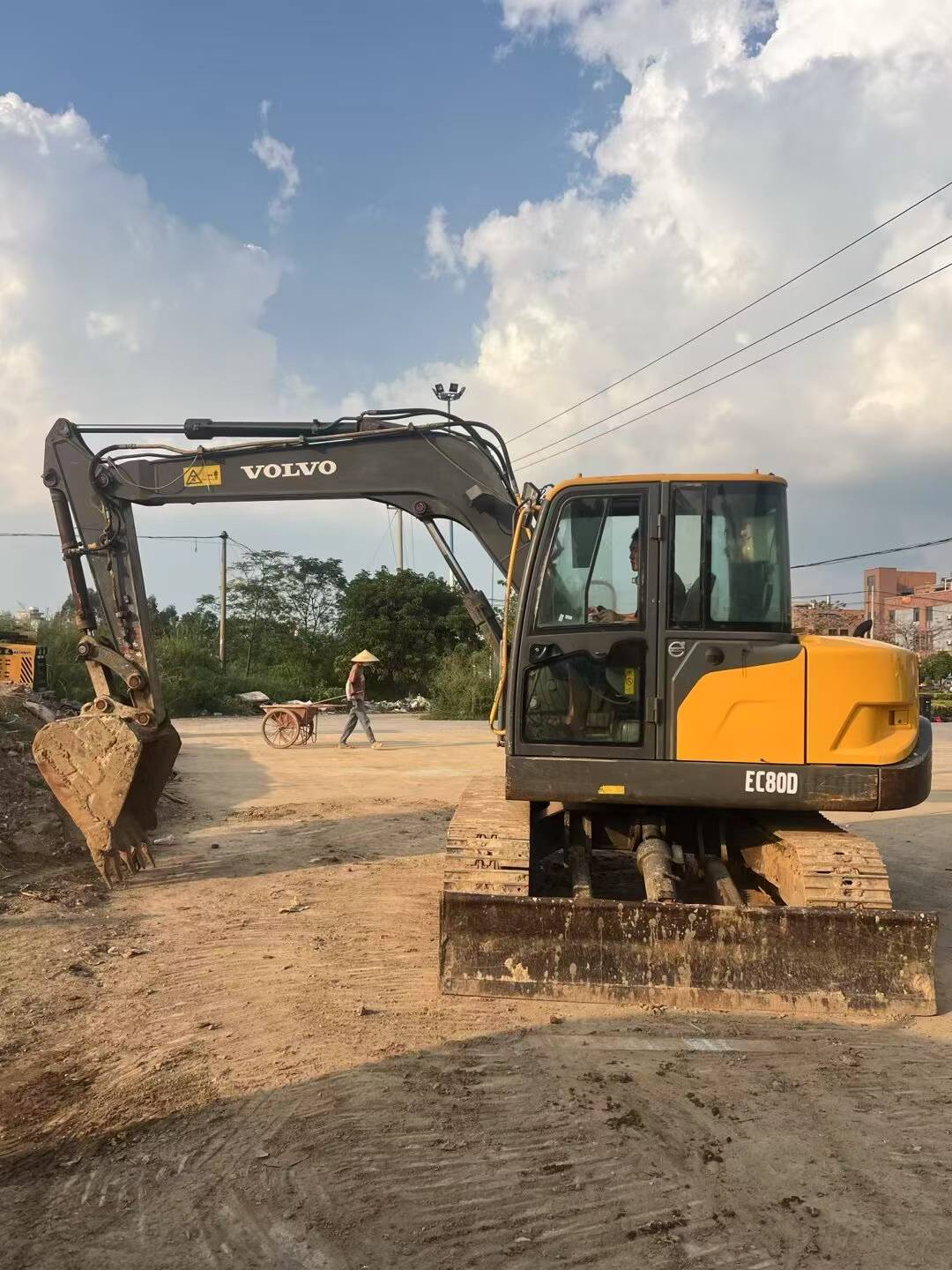 Used Volvo EC80D PRO Excavator 2016 Model