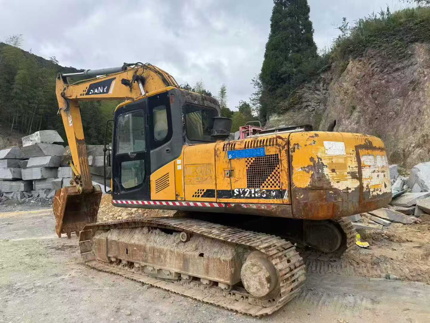 Used Sany SY215ACE Excavator 2016 Model