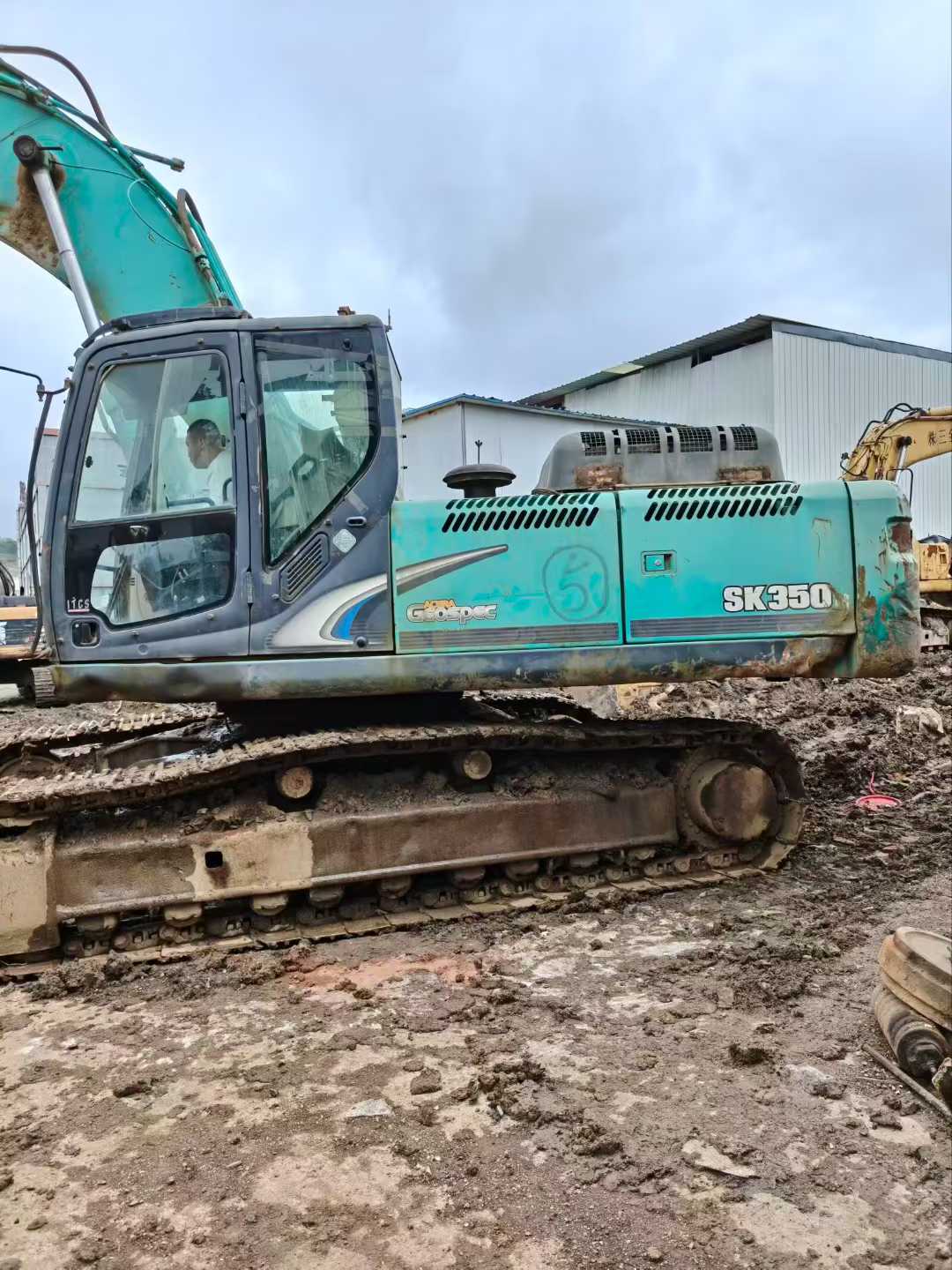 Used Kobelco SK350-8 Excavator 2016 Model / 4