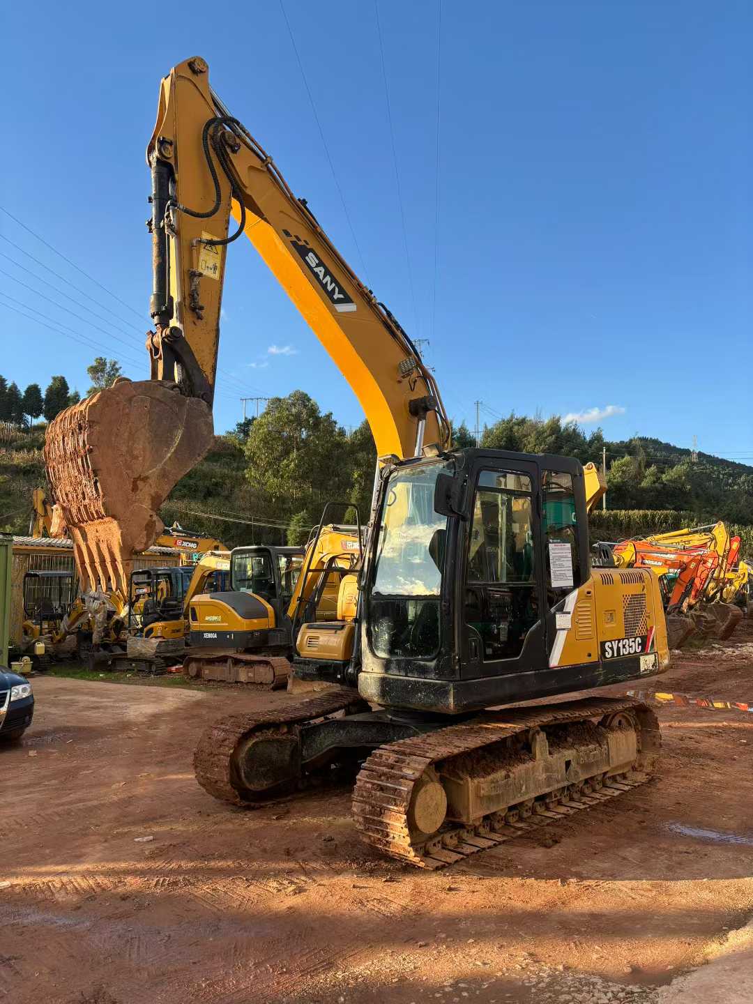 Used Sany SY125H Excavator 2018 Model / 6