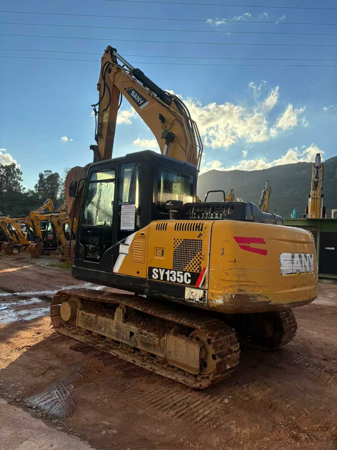 Used Sany SY125H Excavator 2018 Model / 2