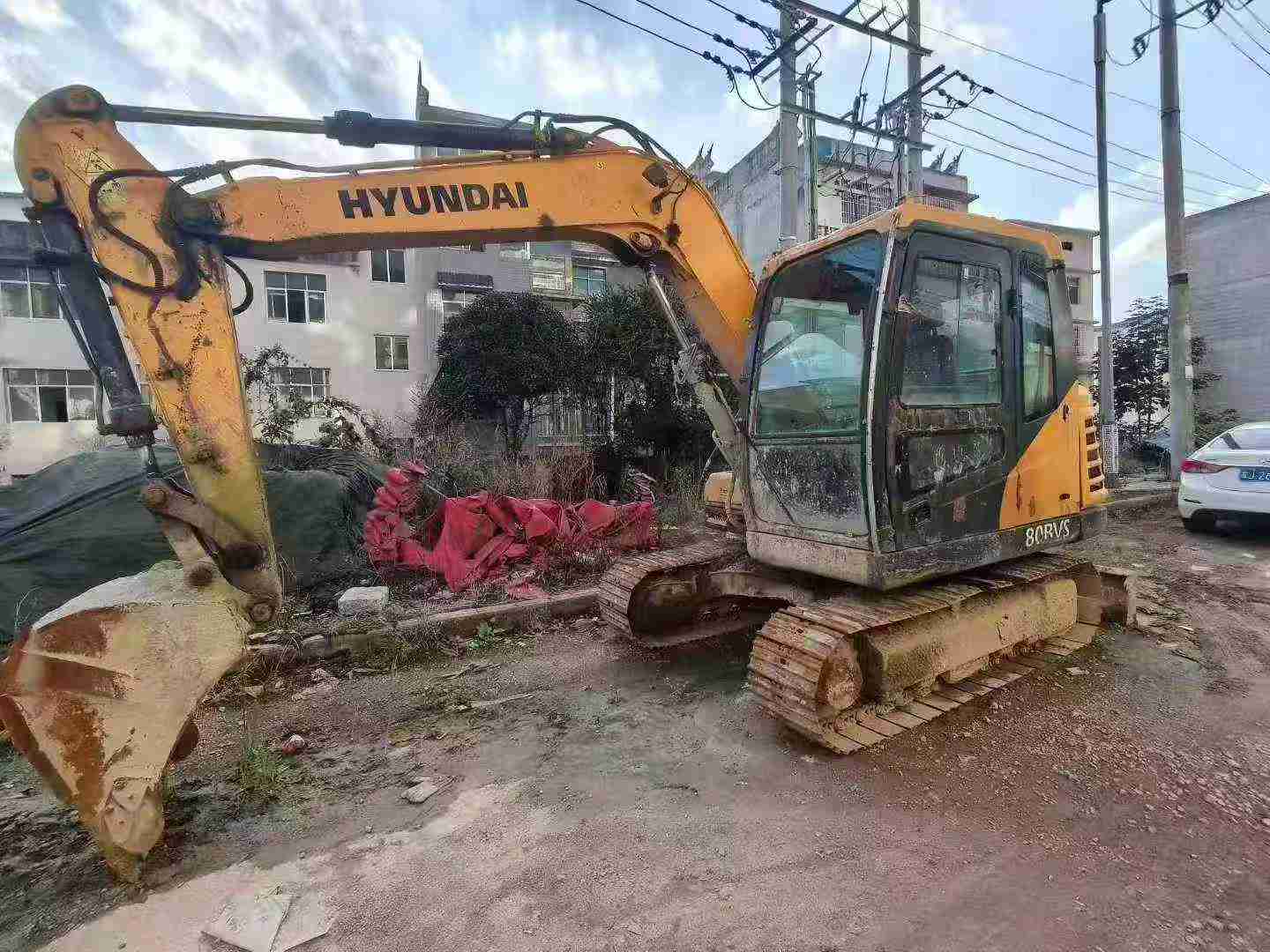 Used Hyundai R75VS Excavator 2018 Model / 3