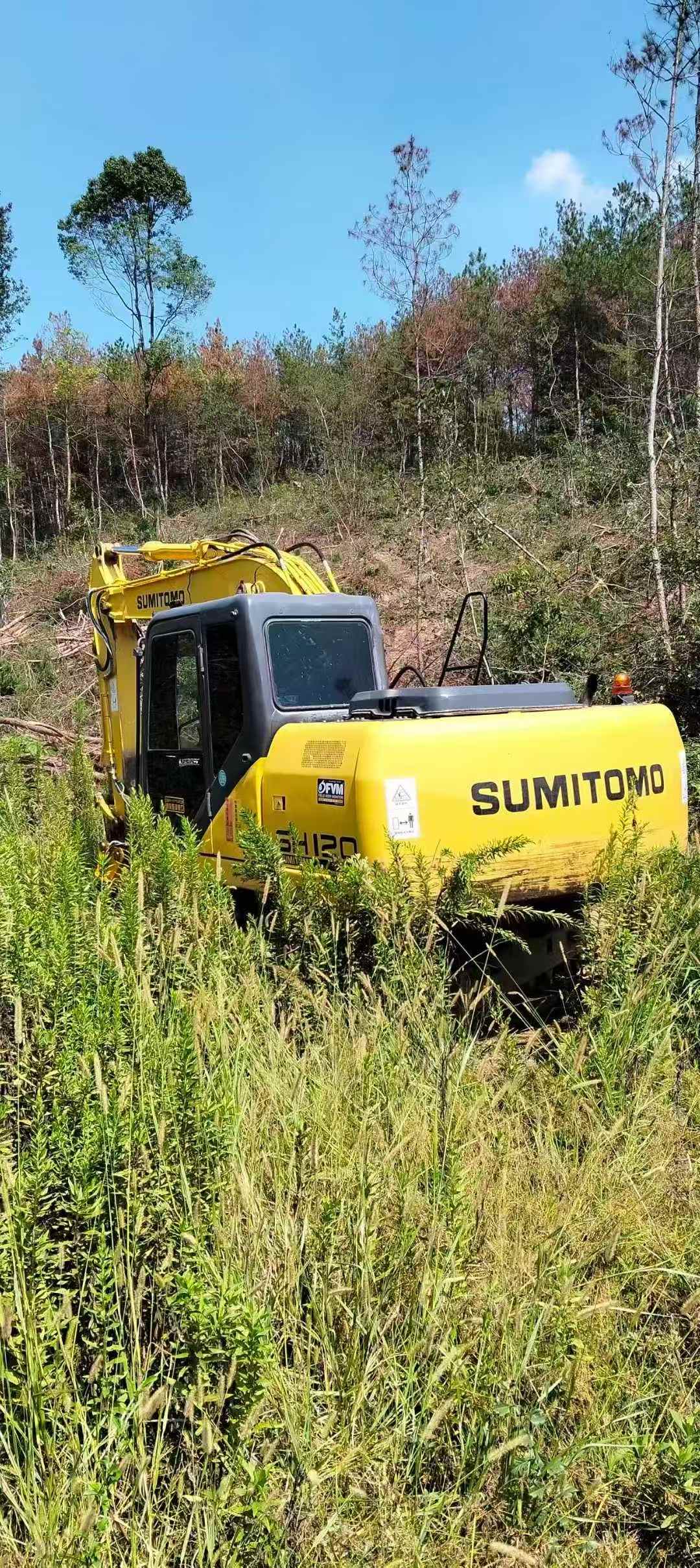 Used Sumitomo SH120-5 Excavator 2016 Model