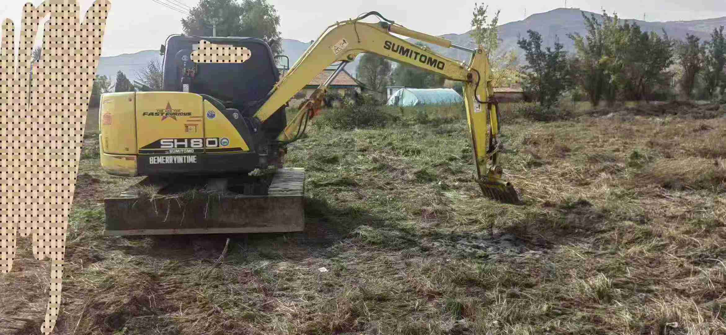 Used Sumitomo SH80-3B Excavator 2019 Model