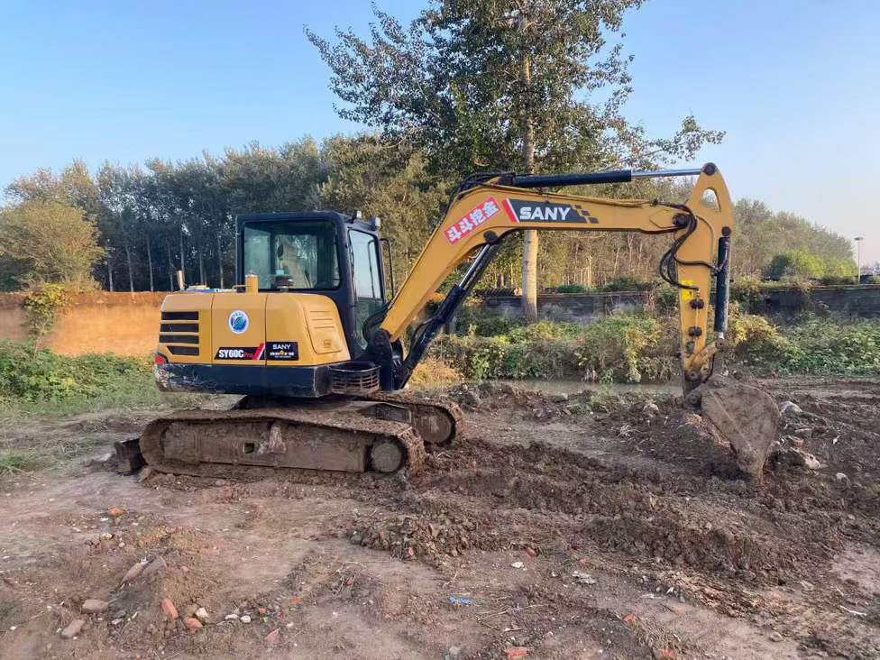 Used Sany SY60C Excavator 2017 Model / 5