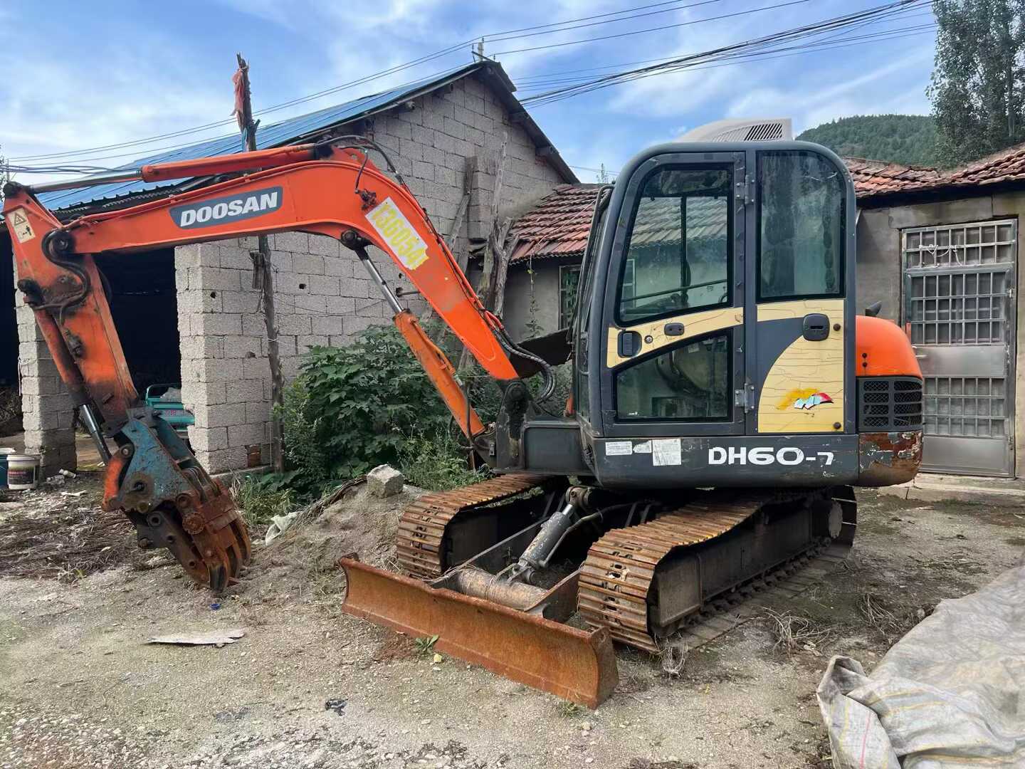 Used Doosan DX60 Excavator 2017 Model