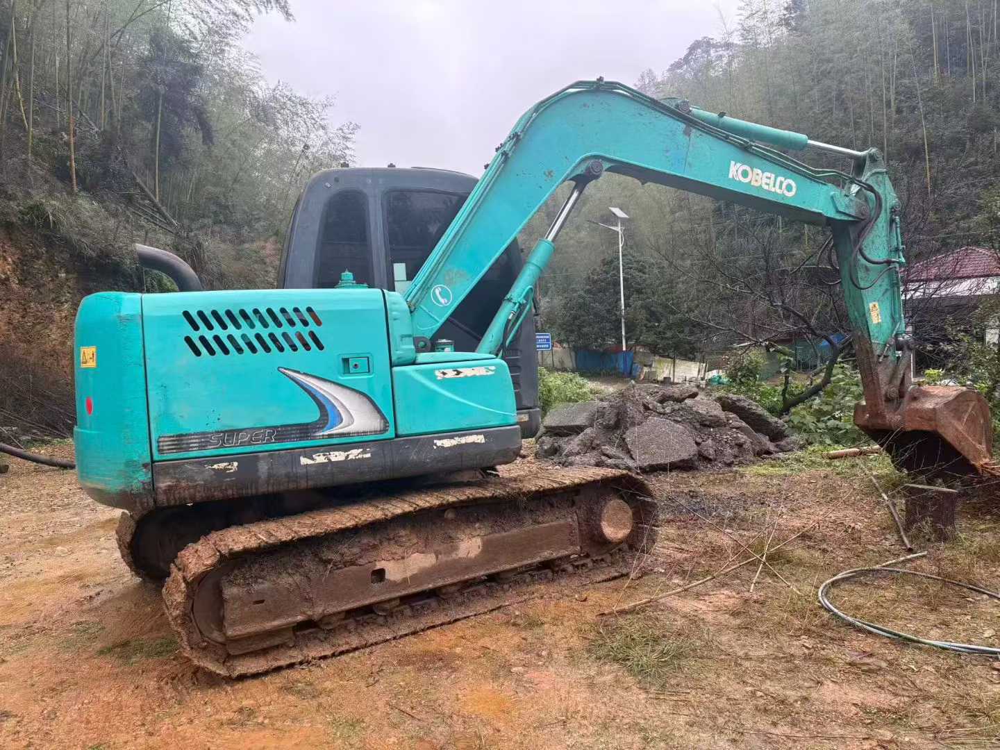 Used Kobelco SK75 Excavator 2015 Model / 3