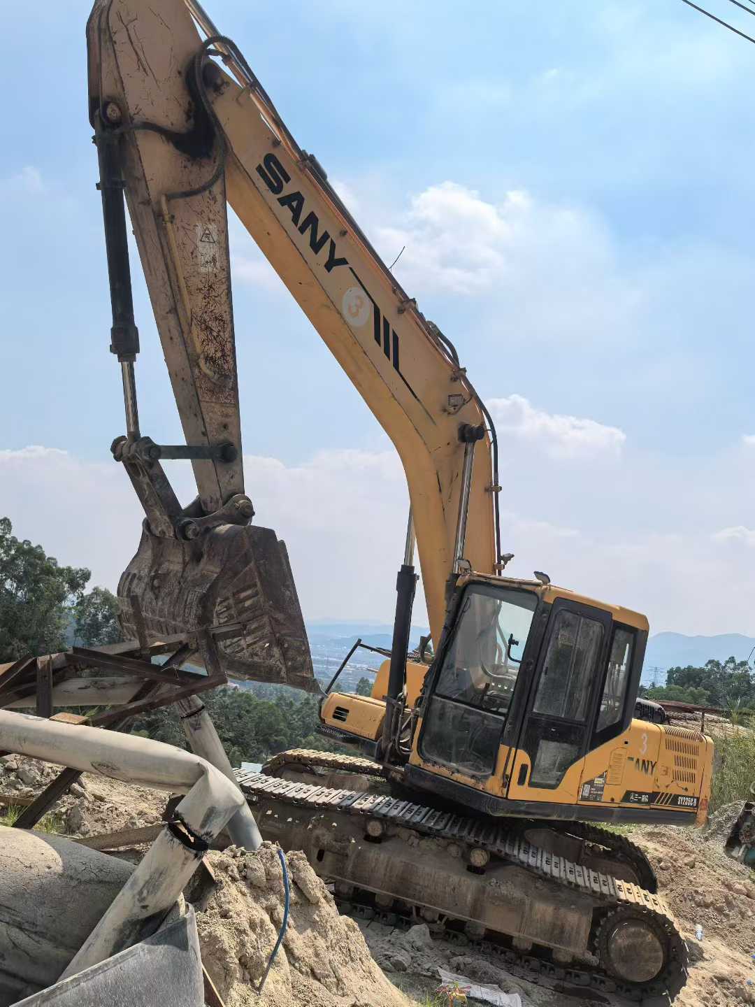 Used Sany SY215C-9 Excavator 2016 Model