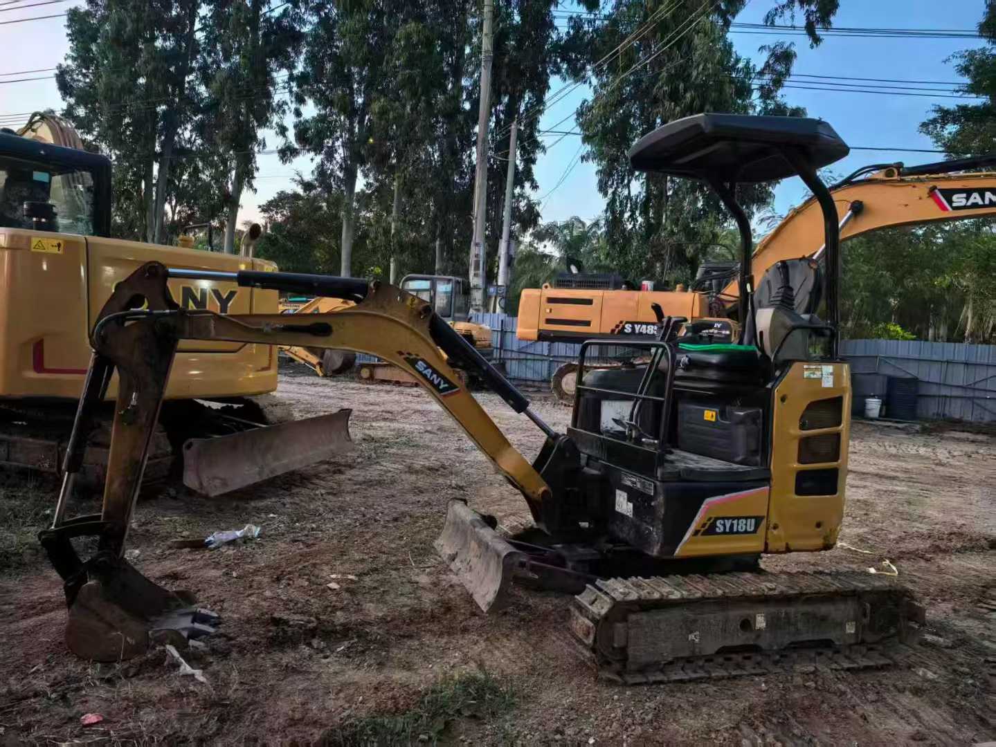 Used Sany SY18U Excavator 2022 Model