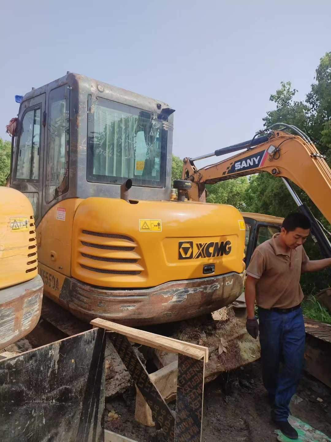 Used XCMG XE55DA Excavator 2019 Model