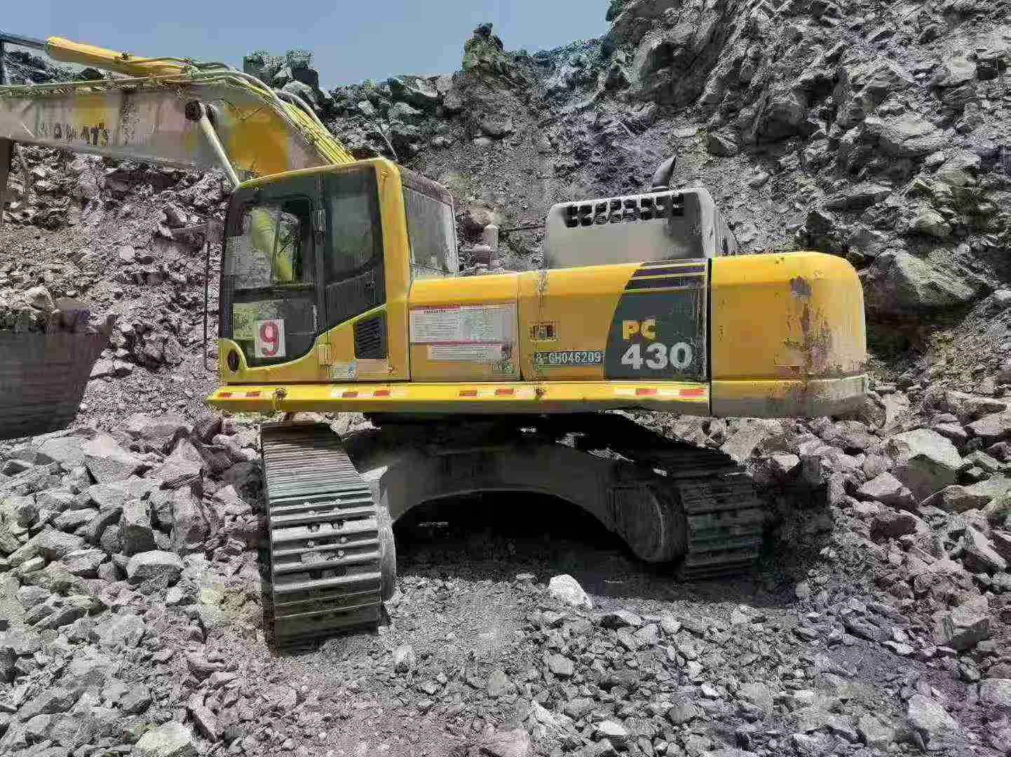 Used Komatsu PC430-8 Excavator 2018 Model