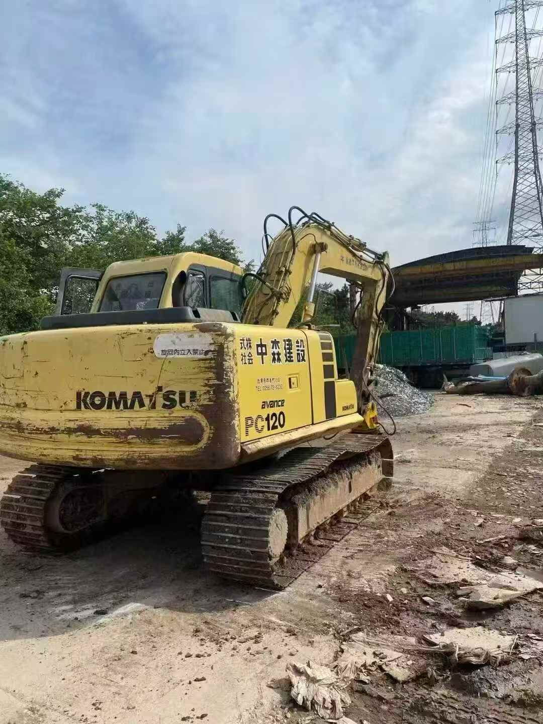 Used Komatsu PW100 Excavator 2016 Model