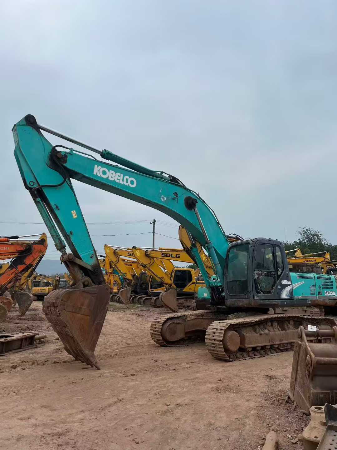 Used Kobelco SK350LC SuperX Excavator 2011 Model / 7
