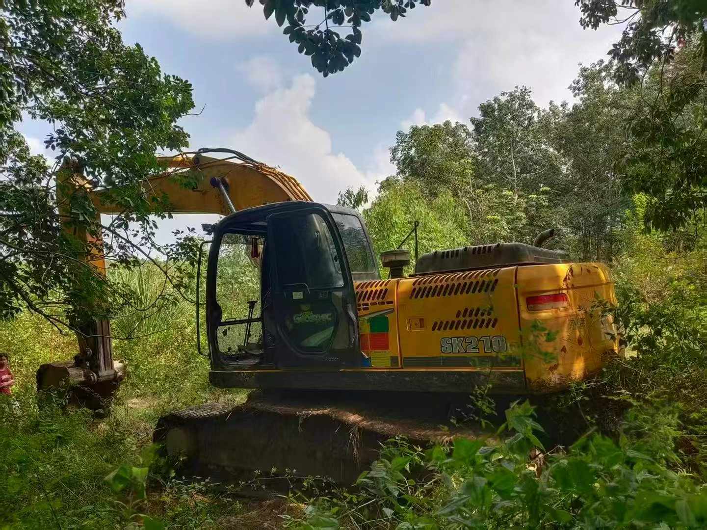 Used Kobelco SK210 Excavator 2016 Model