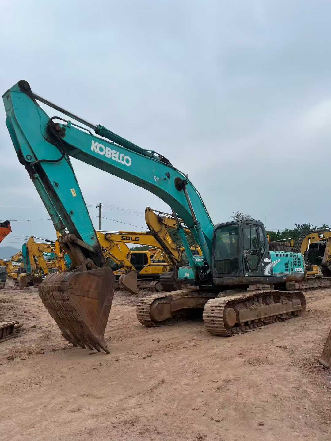 Used Kobelco SK350LC SuperX Excavator 2011 Model