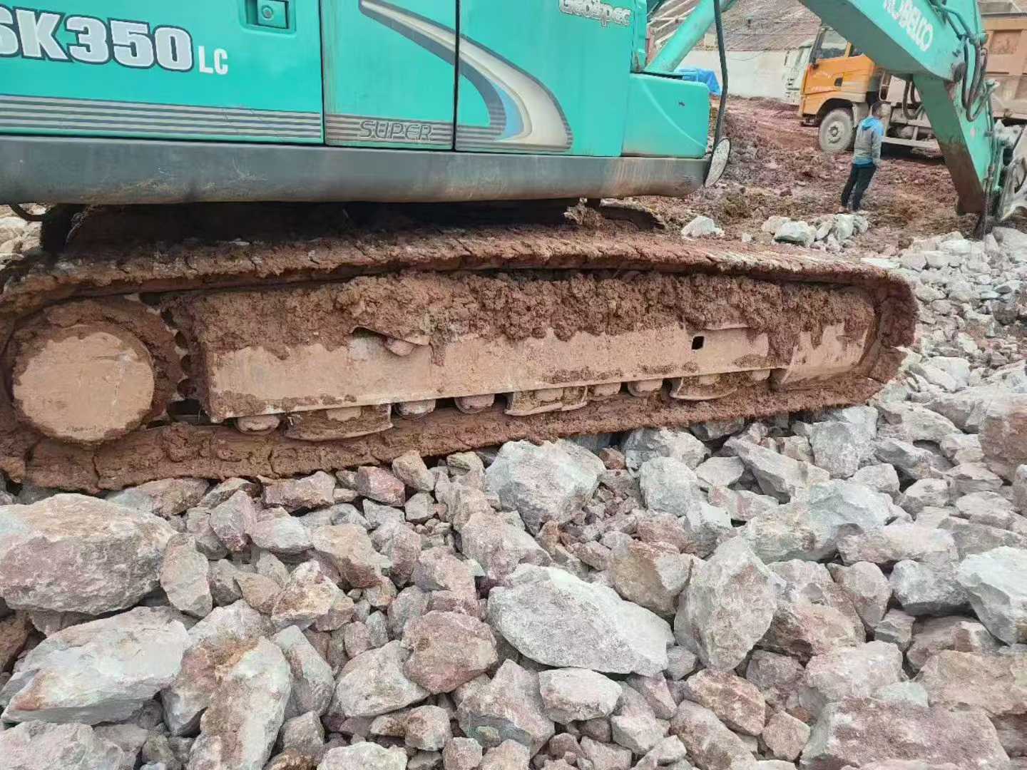 Used Kobelco SK350LC SuperX Excavator 2014 Model / 2