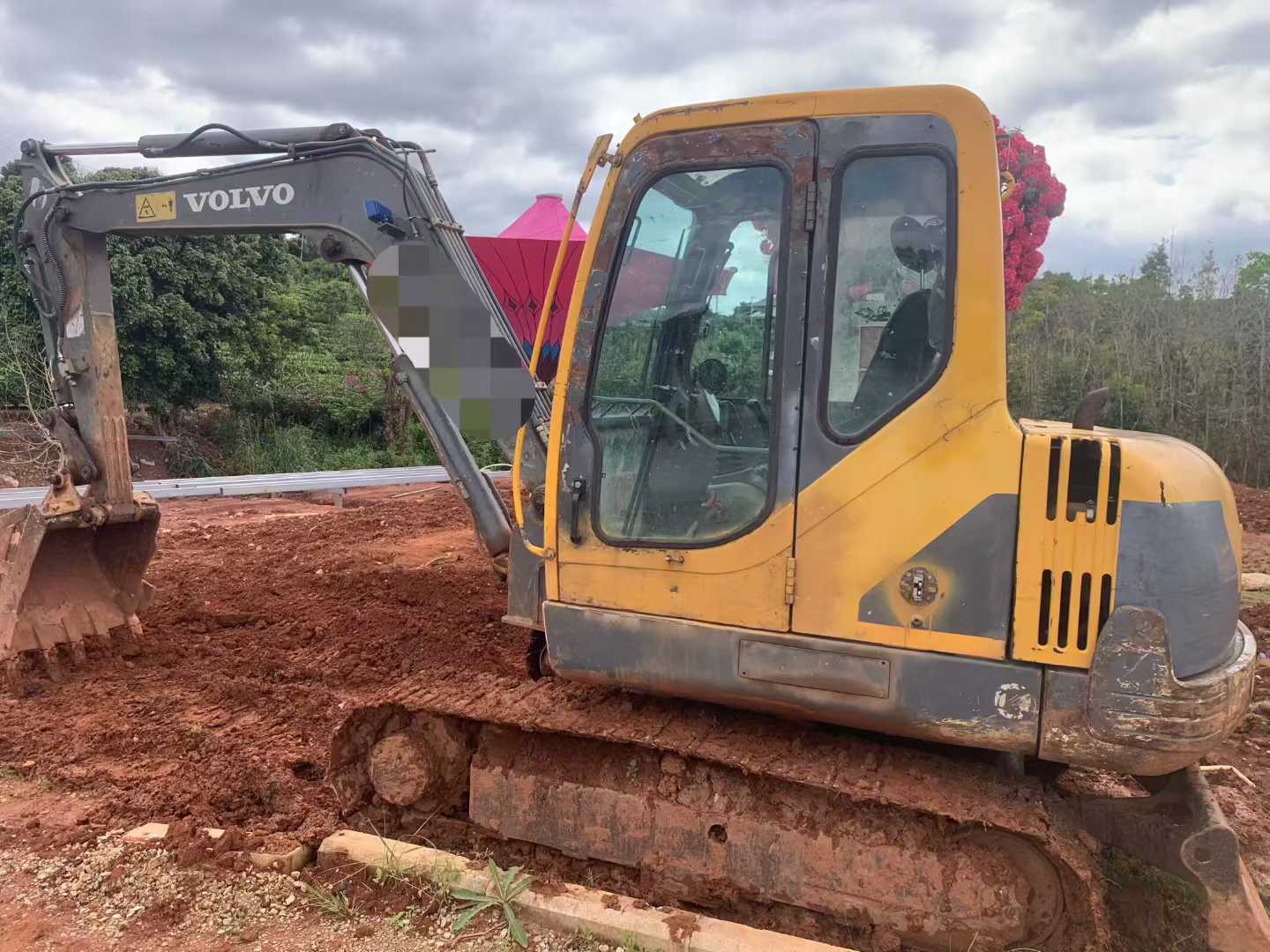 Used Volvo EW55 Excavator 2016 Model