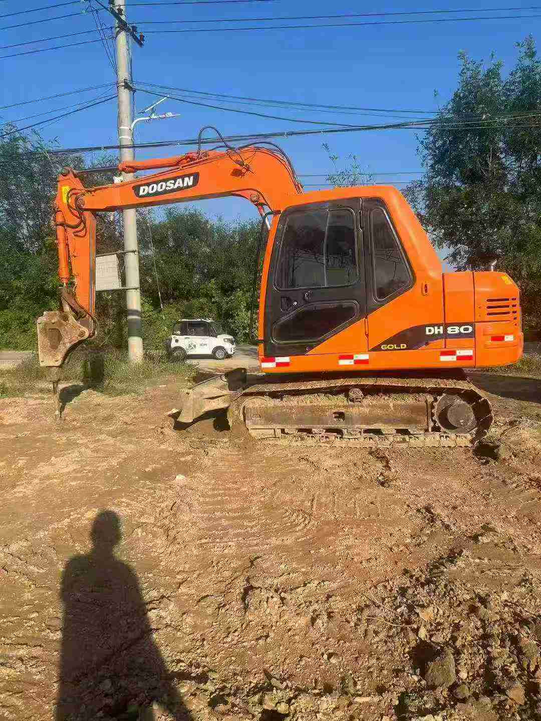 Used Doosan DX80 Excavator 2016 Model / 3