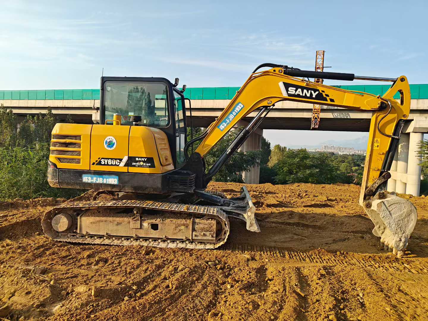 Used Sany SY60 Excavator 2019 Model