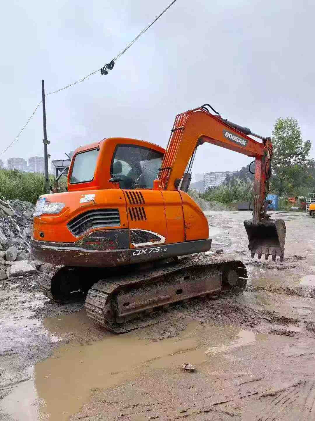 Used Doosan DX75 Excavator 2017 Model