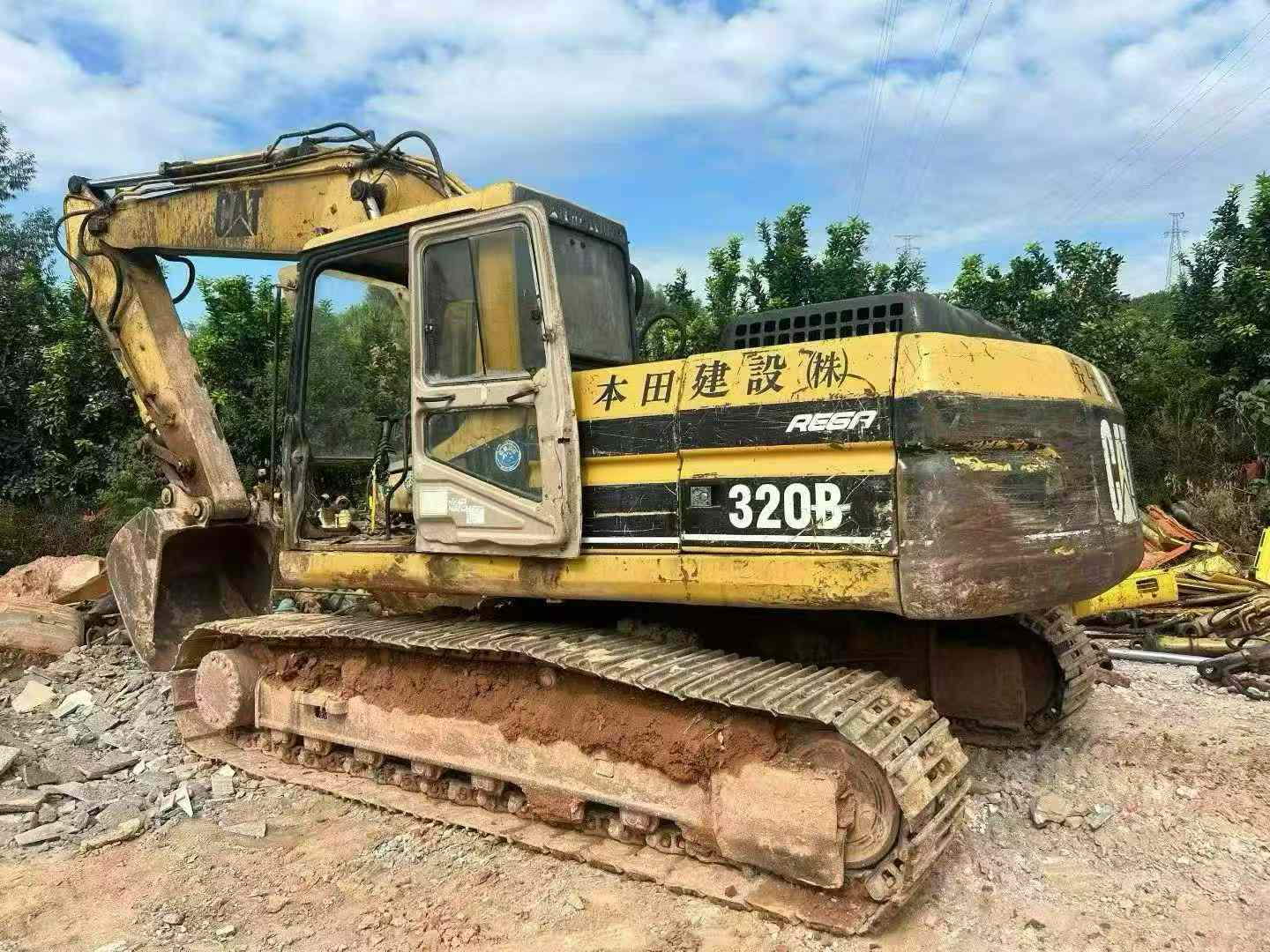 Used Caterpillar 320BL Excavator 2016 Model